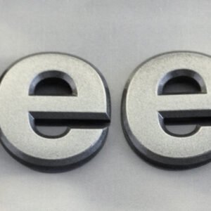 Mopar Grey Jeep Hood Badge for 2011-2013 Grand Cherokee WK2