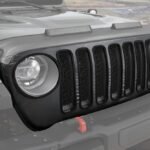 Mopar Grill Cover for 2018-2023 Wrangler JL and 2020-2023 Gladiator JT