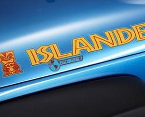 Mopar Islander Decal for 2007-2018 Wrangler JK