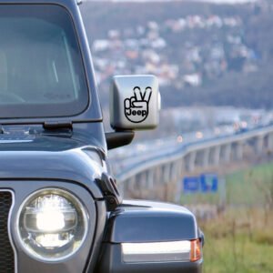 Mopar Jeep Wave Peace Graphic