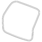 Mopar Liftgate Weatherstrip for the 2005-2010 Grand Cherokee WK