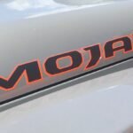 Mopar Orange and Black Mojave Hood Decal for the 2020-2026 Gladiator JT