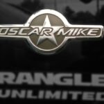 Mopar Oscar Mike Badge Decal for 2007-2018 Wrangler JK