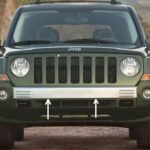 Mopar Paintable Front Bumper Molding for 2007-2010 Patriot MK