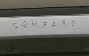Mopar Paintable Rear Bumper Molding for 2007-2010 Compass MK