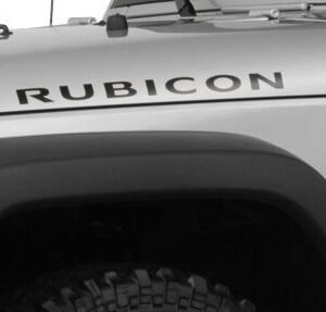 Mopar Rubicon Decal for 1997-2006 Wrangler TJ