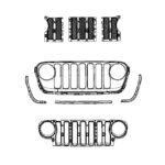 Mopar Sahara/Rubicon Grill for 2018-2021 Wrangler JL