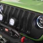 Mopar Satin Black Grill for 2018-2023 Wrangler JL