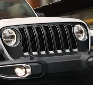 Mopar Satin Black Grill for 2020-2023 Gladiator JT and 4xe & 392 Wrangler JL