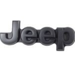 Mopar Satin Black Liftgate Badge for the 2019-2023 Cherokee KL