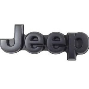 Mopar Satin Black Liftgate Badge for the 2019-2023 Cherokee KL