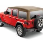 Mopar Soft Top Premium Twill Fabric (Tan) for 2018-2026 Wrangler JL 4-door