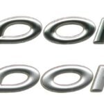 Mopar Sport Badge Decal for 1999-2004 Grand Cherokee WJ and 2002-2007 Liberty KJ