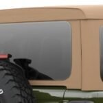 Mopar Tinted Replacement Windows (Tan Premium Twill) for 2018-2026 Wrangler JL 4 Door