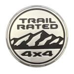 Mopar Trail Rated Badge for the 2021-2026 Grand Cherokee L & 2022-2026 Grand Cherokee WL