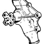 Mopar Water Pump Cherokee 4.0L for 1987-2001 Cherokee XJ