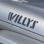 Mopar Willys Hood Decal for the 2018-2026 Wrangler JL and 2020-2026 Gladiator JT