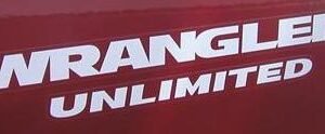 Mopar Wrangler Unlimited Decal for 2007-2018 Wrangler JK