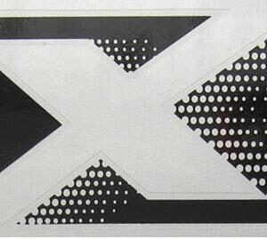 Mopar X Decal for 2007-2018 Wrangler JK