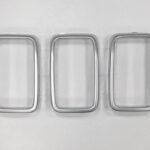 Platinum Grill Rings for Grand Cherokee WK2 2017-2020