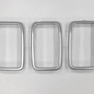 Platinum Grill Rings for Grand Cherokee WK2 2017-2020
