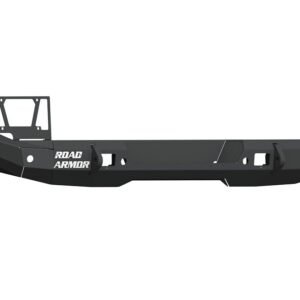 Road Armor Stealth Full Width Rear Bumper in Texture Black for 2018-2023 Wrangler JL