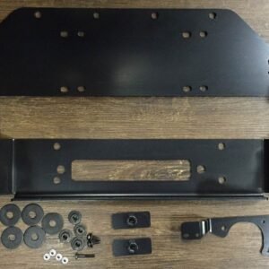 Rubicon 10A Front Bumper Winch Mount Kit for 2007-2018 Wrangler JK