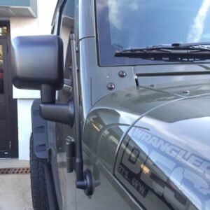 Rugged Ridge 13" Reflex Stubby Antenna for 2007-2018 Wrangler JK, 2018-2026 Wrangler JL & 2020-2026 Gladiator JT