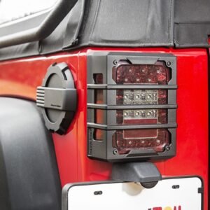 Rugged Ridge Elite Taillight Guards for 2007-2018 Wrangler JK