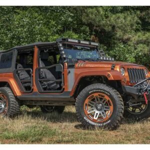 Rugged Ridge Fortis Rear Tube Doors for 2007-2018 Wrangler JK