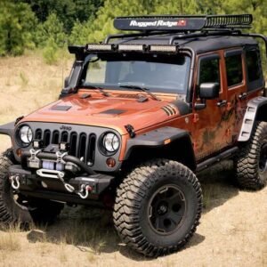 Rugged Ridge Hurricane Flat Fender Flare Kit for 2007-2018 Wrangler JK
