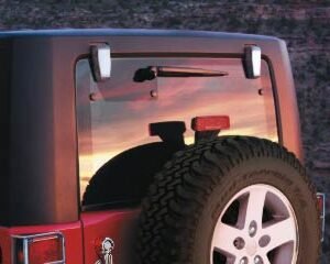 Rugged Ridge Window Hinge Covers for 2007-2018 Wrangler JK