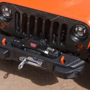 "Stubby" Rubicon Hard Rock, X and 10th Anniversary Front Bumper for 2007-2018 Wrangler JK