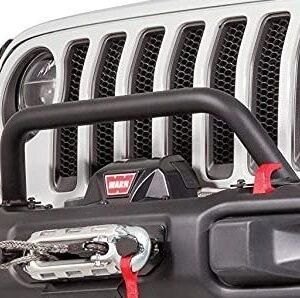 Warn 102355 Low Grill Guard Tube for 2018-2026 Wrangler JL and 2020-2026 Gladiator JT for Factory Steel Bumper