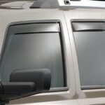 WeatherTech Side Window Air Deflectors for 2006-2010 Commander XK