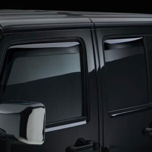 WeatherTech Side Window Air Deflectors for 2007-2018 Wrangler JK