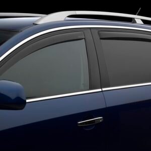 WeatherTech Side Window Air Deflectors for 2017-2026 Compass MP