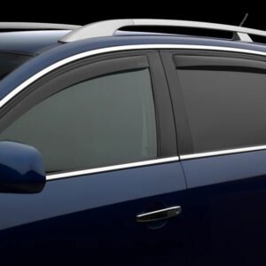 Weathertech Side Window Air Deflectors for 2021-2026 Grand Cherokee L and 2022-2026 Grand Cherokee WL
