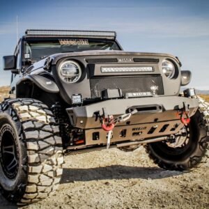 Westin Automotive WJ2 Stubby Front Bumper for 2018-2026 Wrangler JL and 2020-2026 Gladiator JT