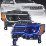 VLAND Phares à LED pour Jeep Grand Cherokee (WK2) 2014-2021